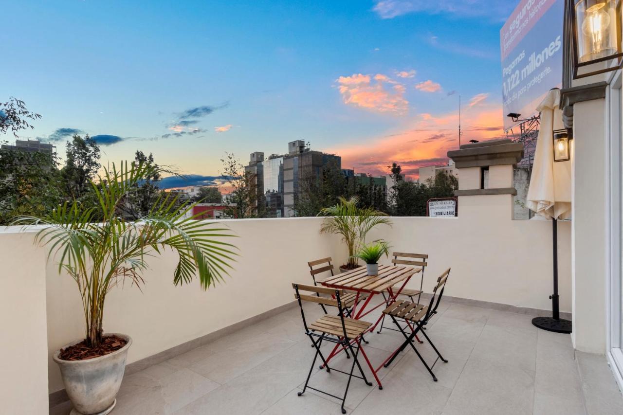 Casa Arcos Chapultepec Lägenhet Mexico City Exteriör bild